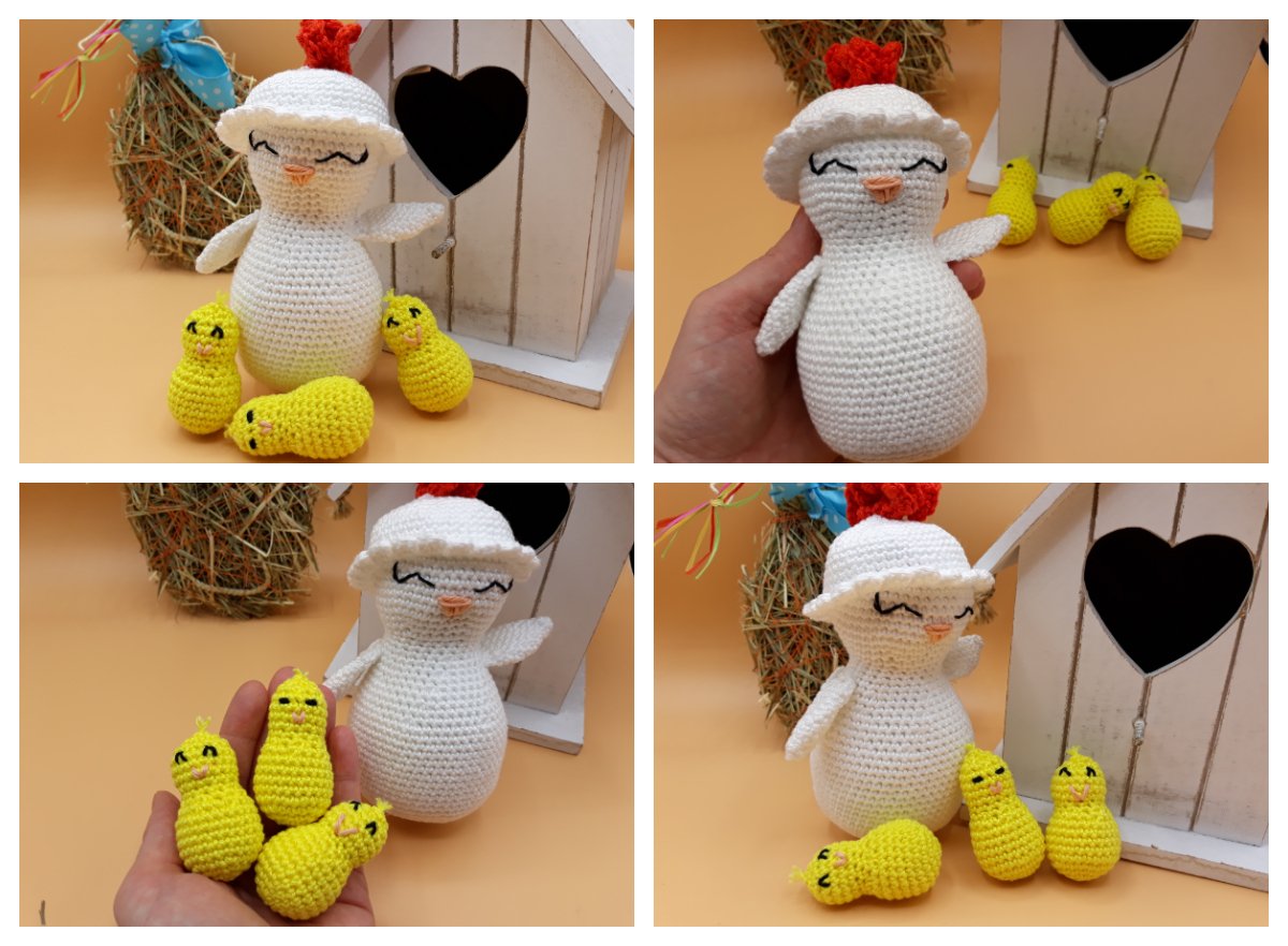 Blog-Inhaltsbild für 'Hennenmama mit ihren Kükenkindern'